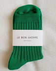 Le-Bon-Shoppe-Her-Socks-MC-Cotton-Kelly-Green