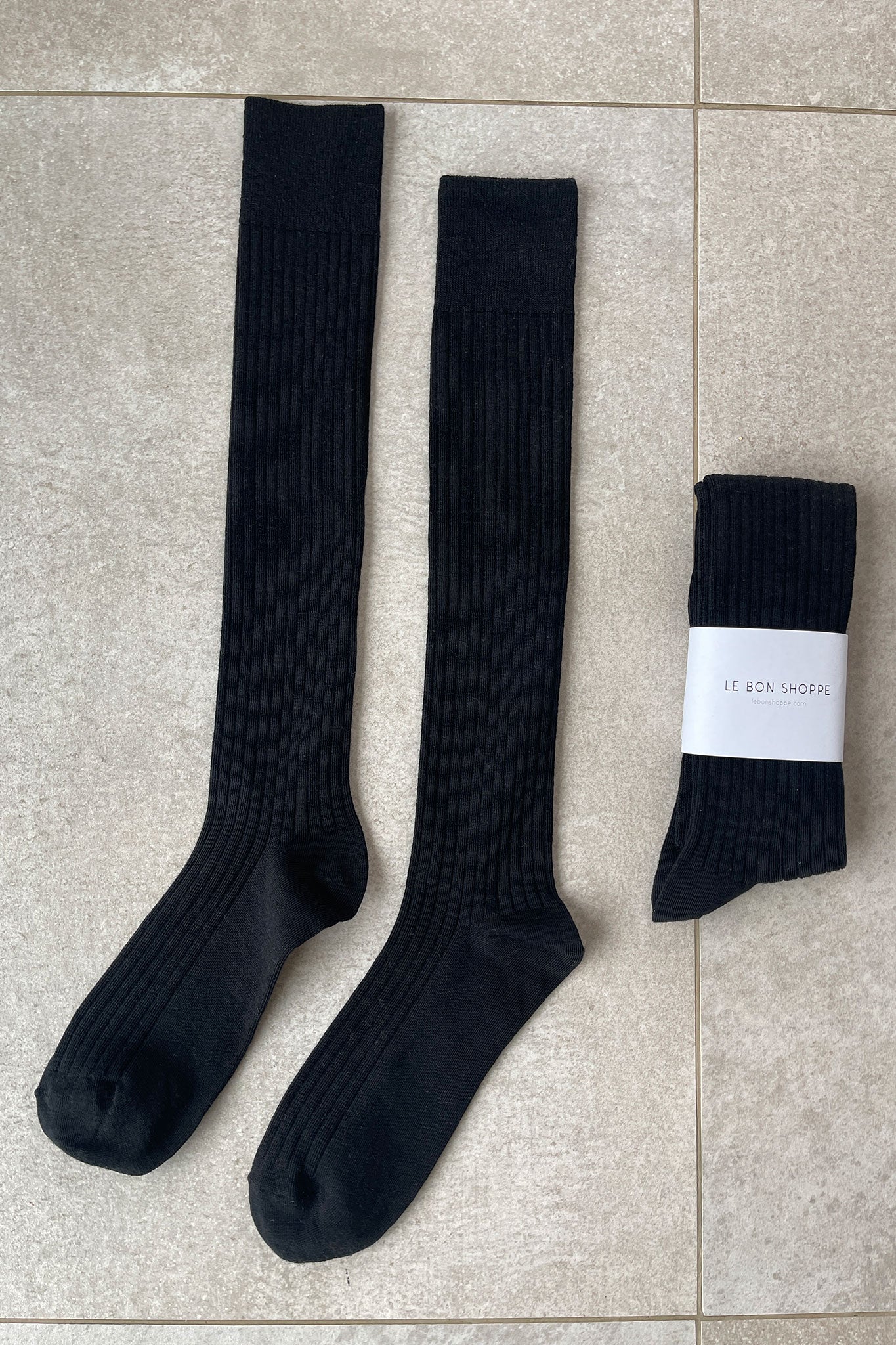    Le-Bon-Shoppe-Schoolgirl-Socks-Black