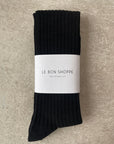    Le-Bon-Shoppe-Schoolgirl-Socks-Black
