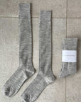 Le-Bon-Shoppe-Schoolgirl-Socks-Grey-Melange