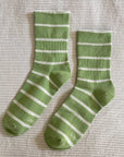    Le-Bon-Shoppe-Wally-Socks-Wasabi