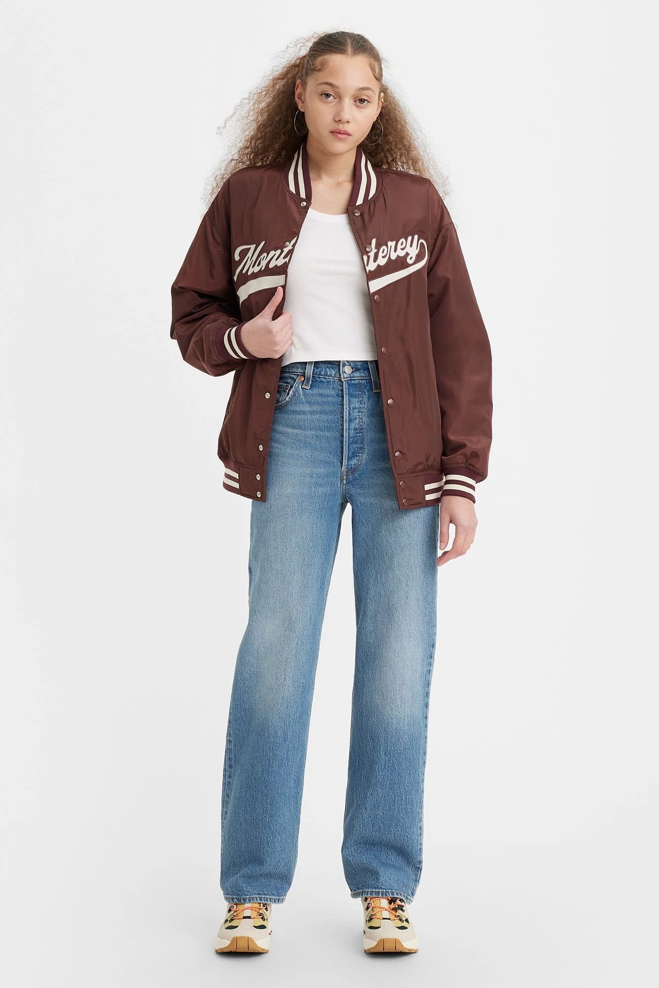 Ribcage Floor Length Jean Pants Levi's   