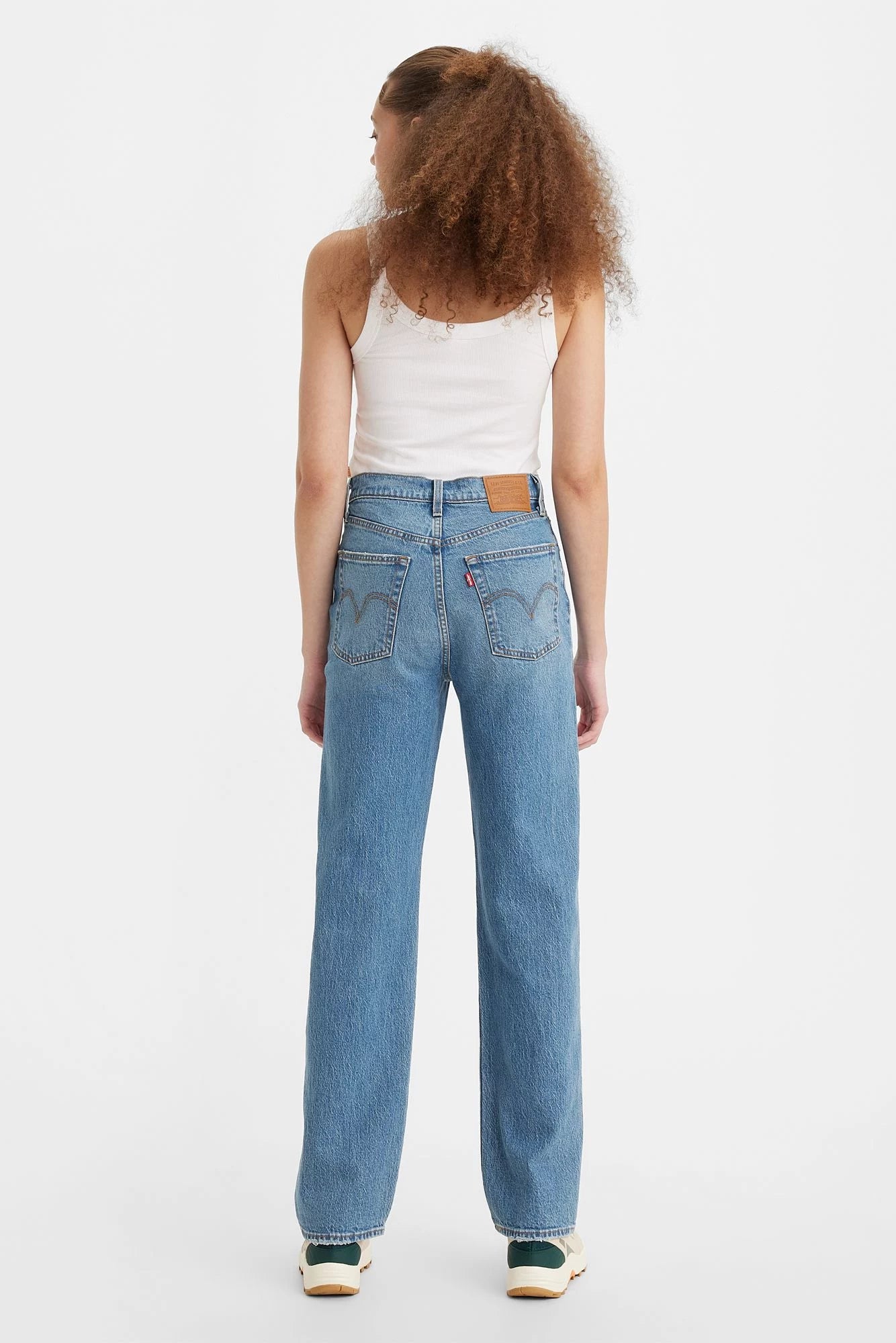 Ribcage Floor Length Jean Pants Levi's   