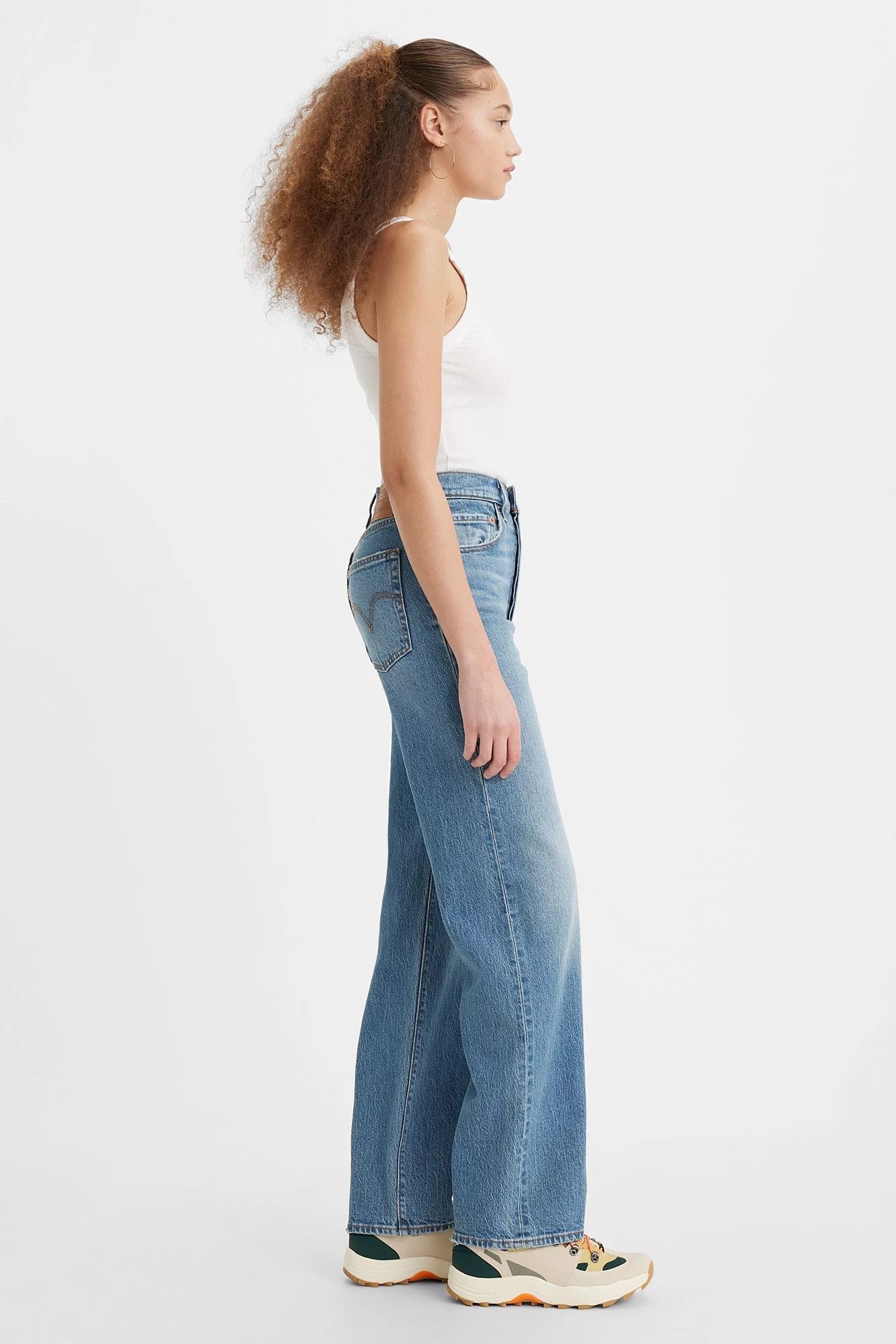 Ribcage Floor Length Jean Pants Levi&#39;s   