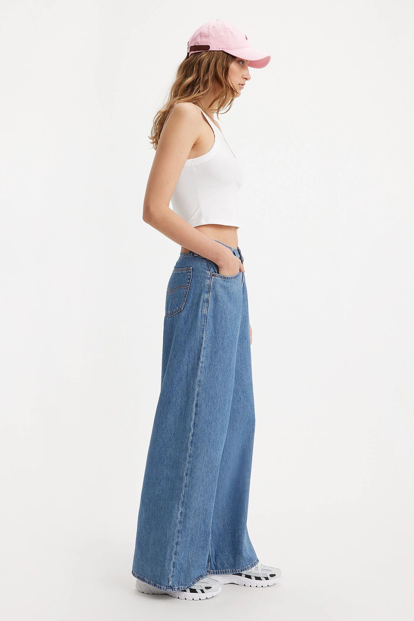 Baggy Dad Wide Leg Pants Levi&#39;s   