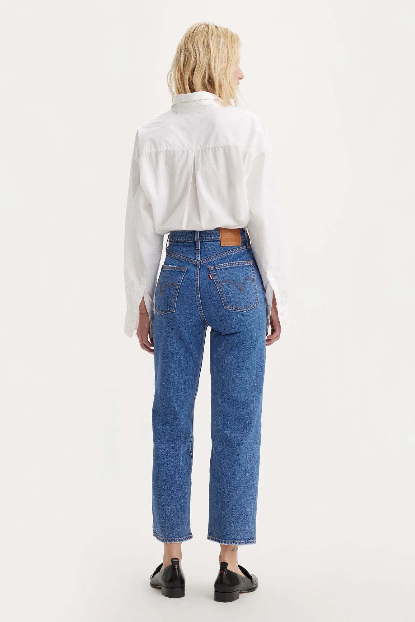 Ribcage Straight Ankle Jeans Pants Levi's   