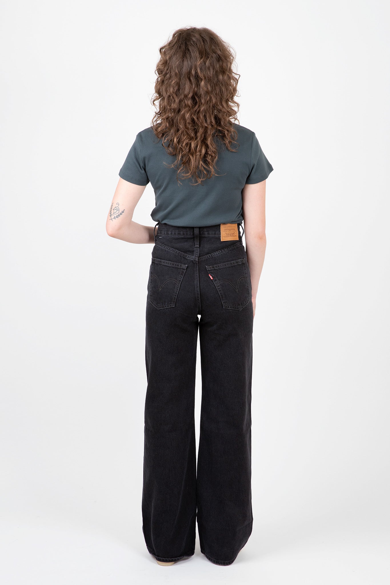 Ribcage Wide Leg Jean Pants Levi&#39;s   