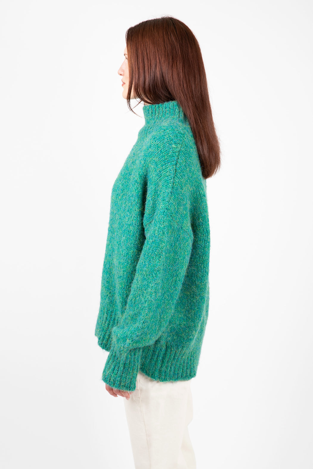 Lyla-Luxe-Aggie-Mockneck-Sweater-Emerald-Green