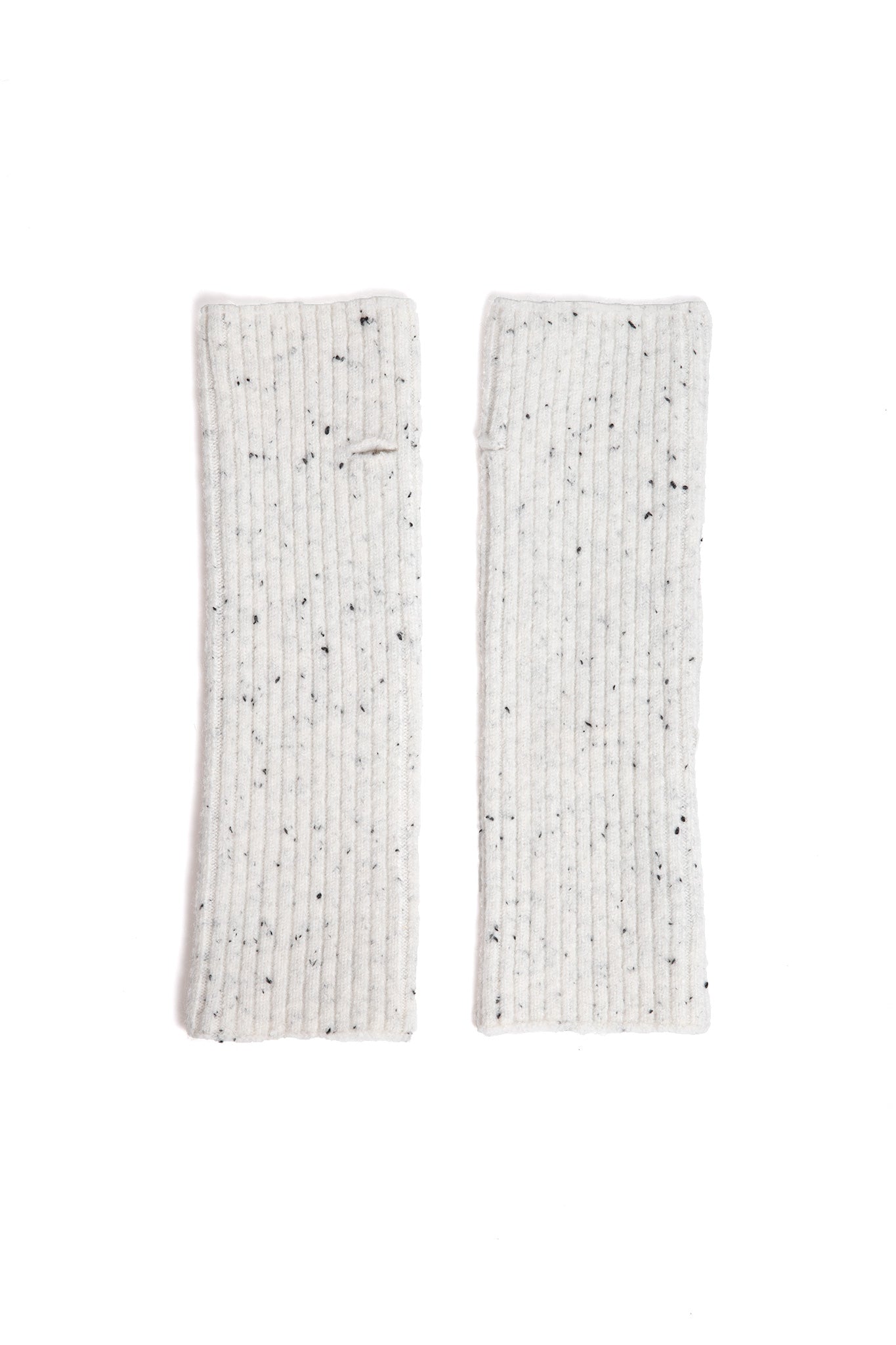 Lyla-Luxe-Arm-Warmers-White-Fleck