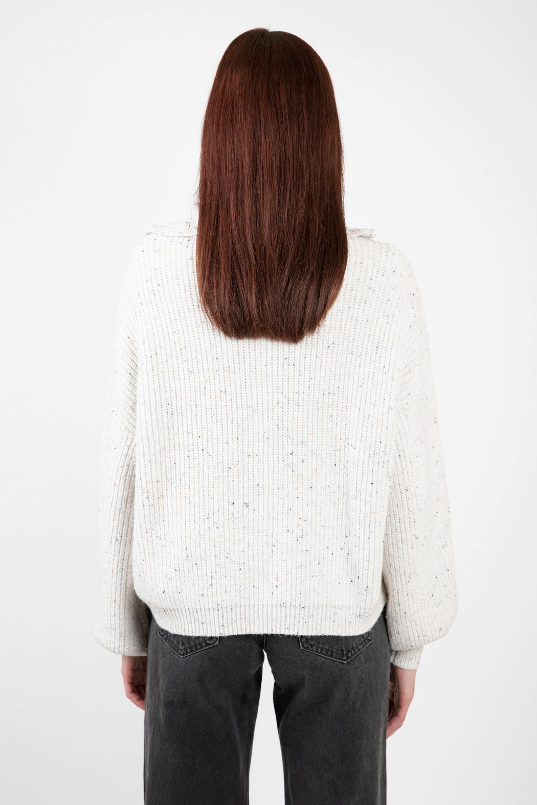       Lyla-Luxe-Chase-3-4-Zip-Sweater-Off-White