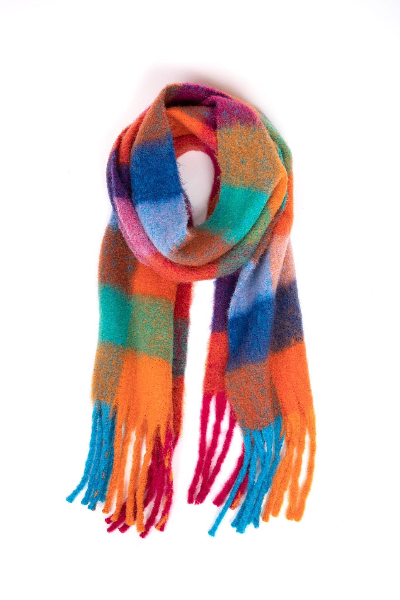 Lyla-Luxe-Check-Scarf-Merlot-Blue