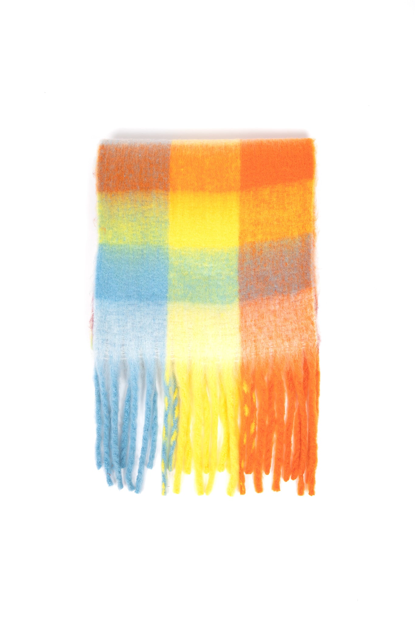 Lyla-Luxe-Check-Scarf-Multi