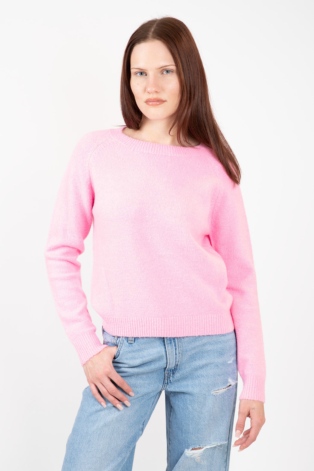 Lyla-Luxe-Ezra-Crewneck-Sweater-Light-Pink