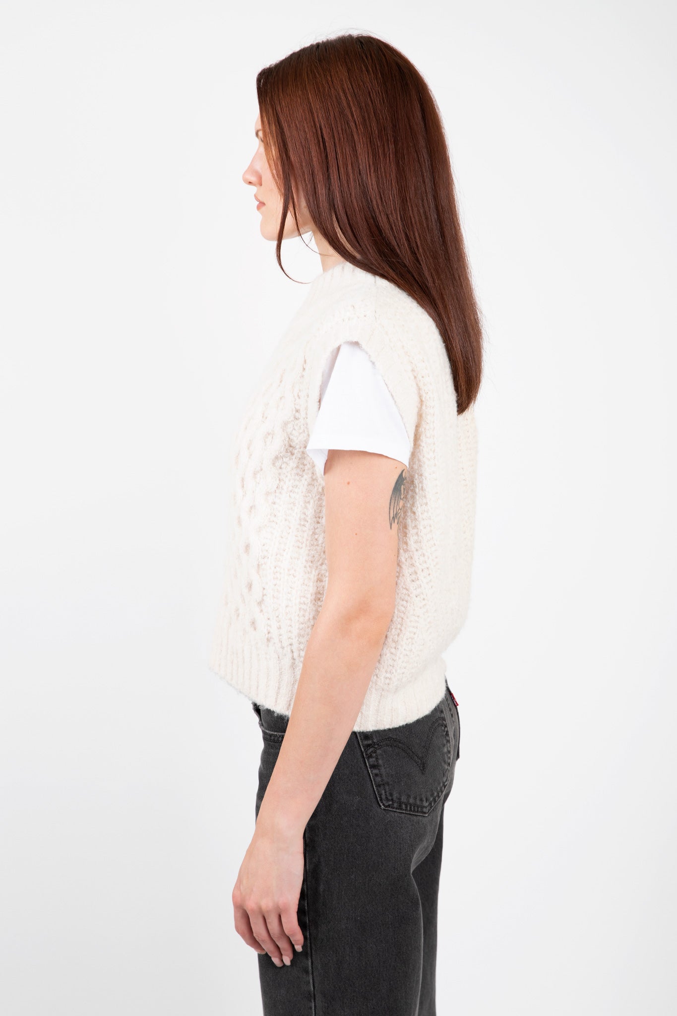 Lina Textured Vest Sweaters &amp; Knits Lyla + Luxe   