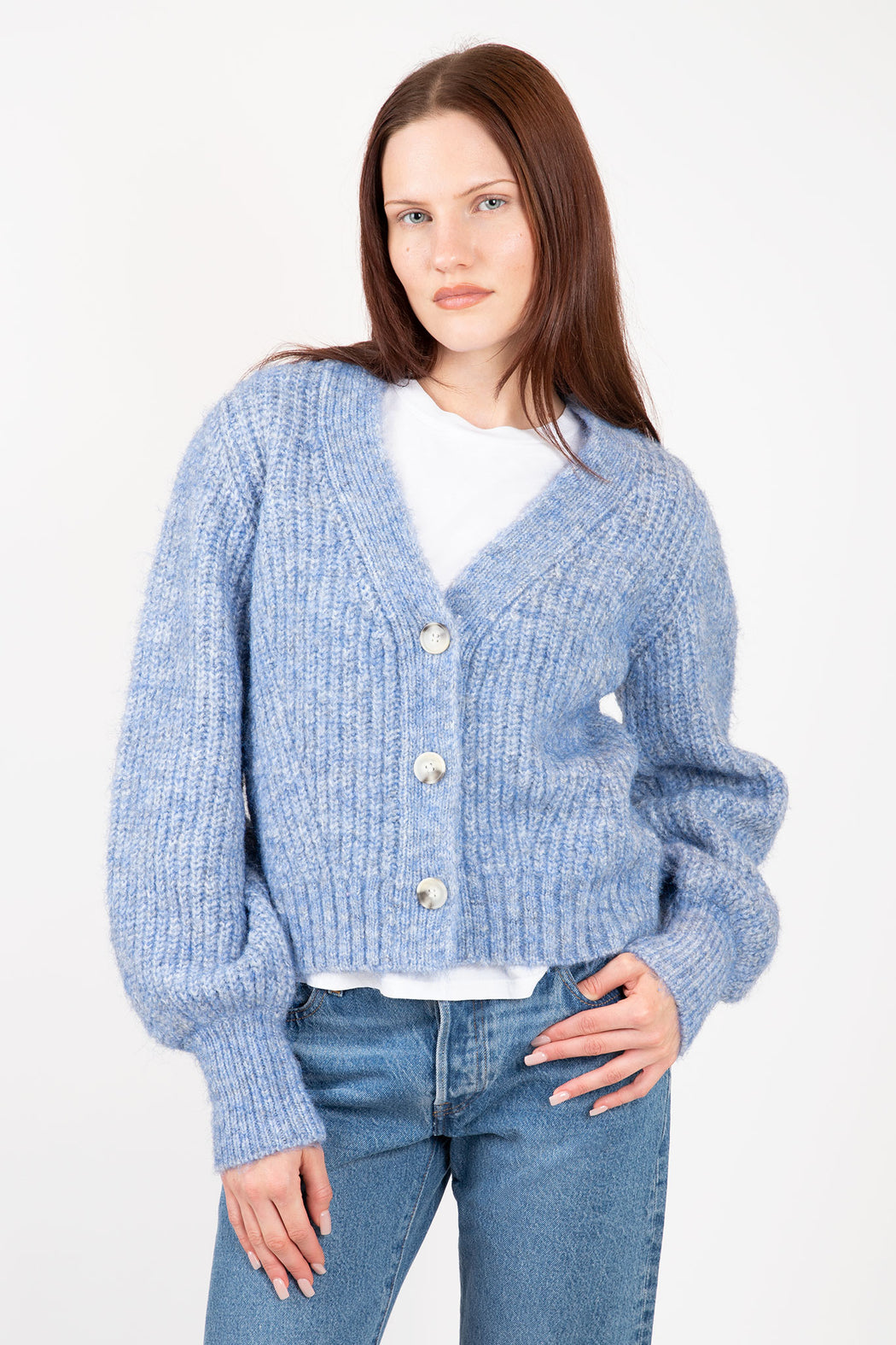Lyla-Luxe-Matilda-Ribbed-Cardigan-Blue-Marl