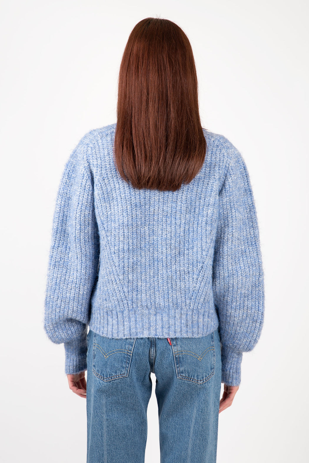 Lyla-Luxe-Matilda-Ribbed-Cardigan-Blue-Marl