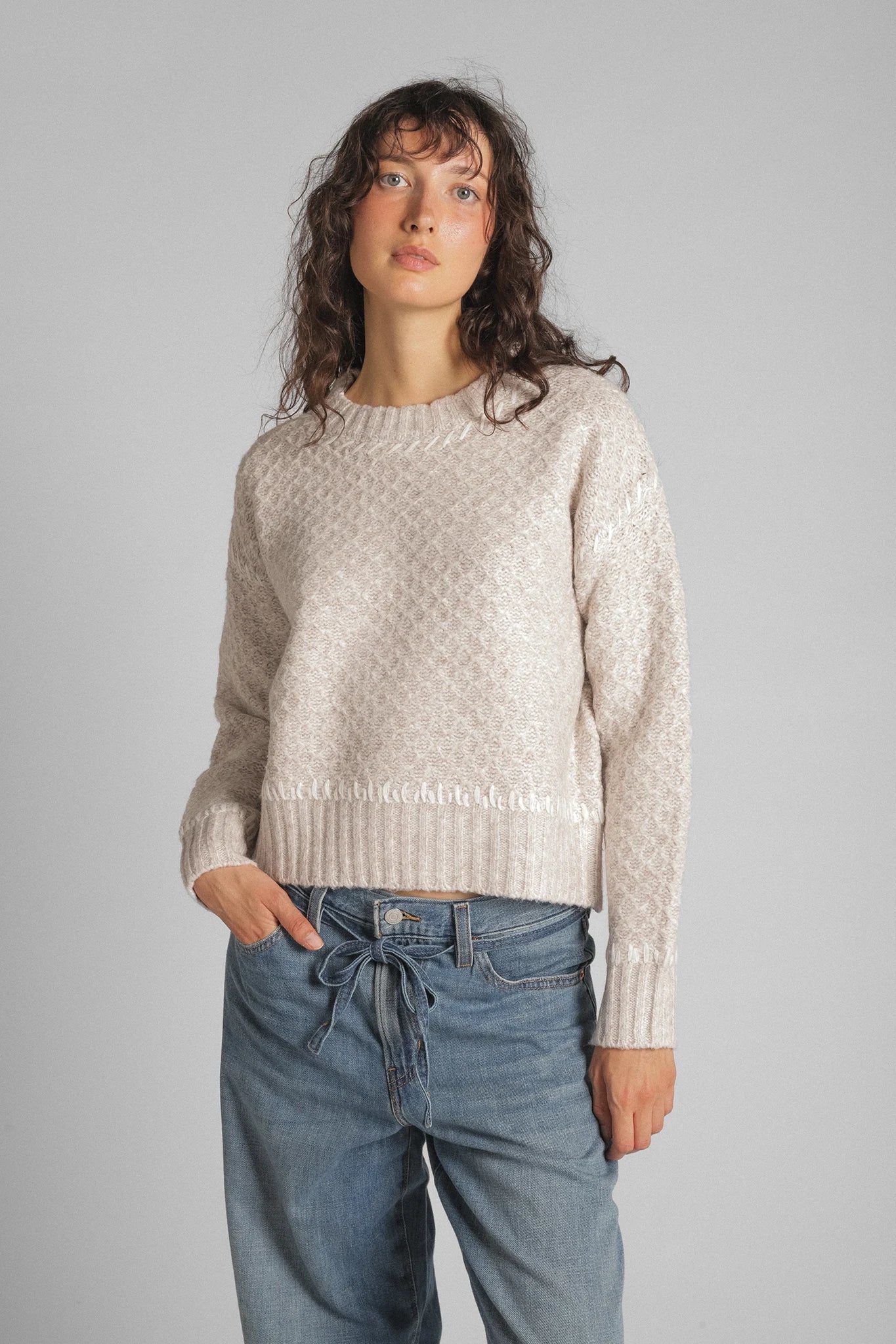 Nika Crewneck Pullover Sweaters & Knits Hill's Dry Goods