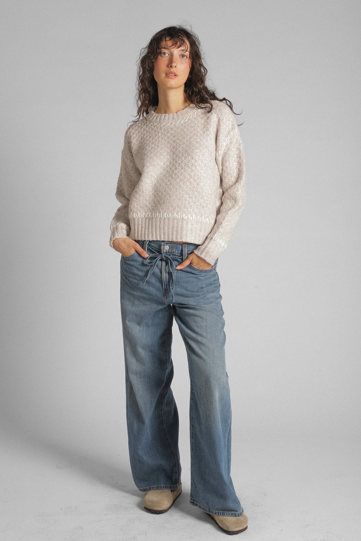 Nika Crewneck Pullover Sweaters & Knits Hill's Dry Goods