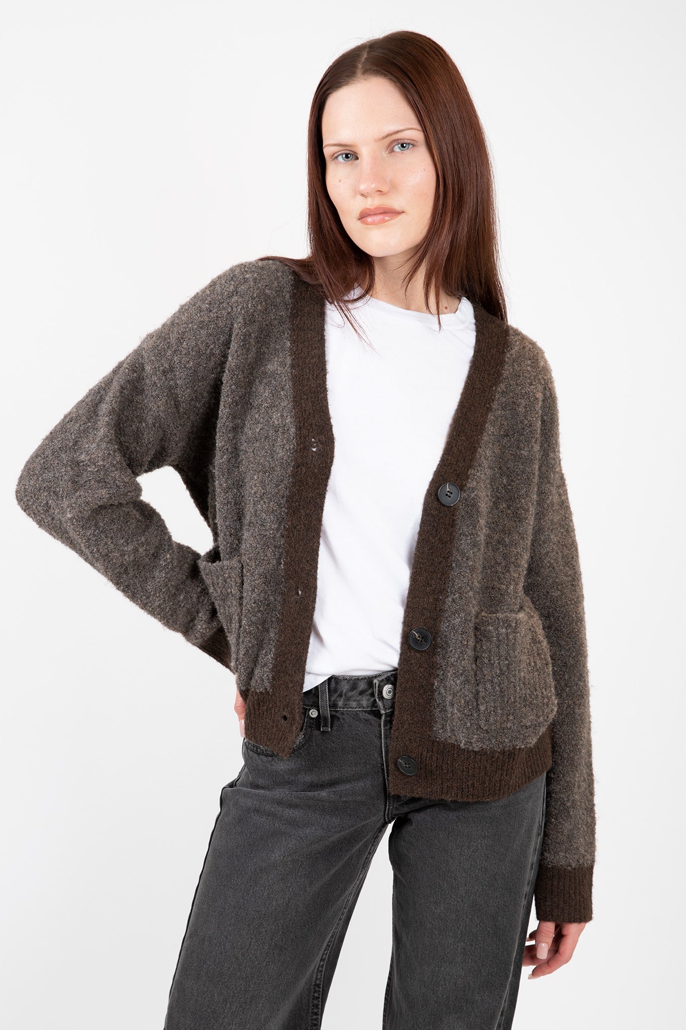 Lyla-Luxe-Nova-Two-Tone-Cardi-Dark-Taupe-Brown