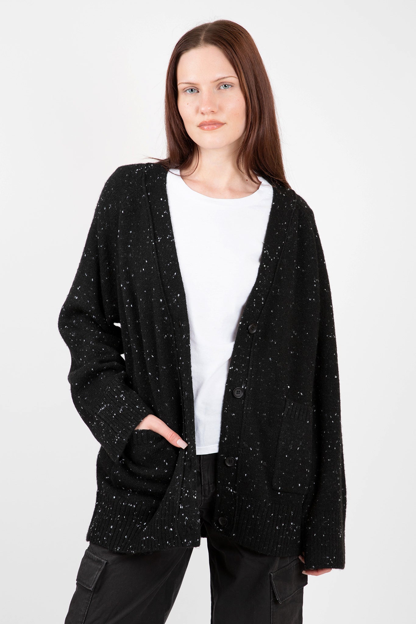 Lyla-Luxe-Shiela-Long-Cardigan-Black-Fleck