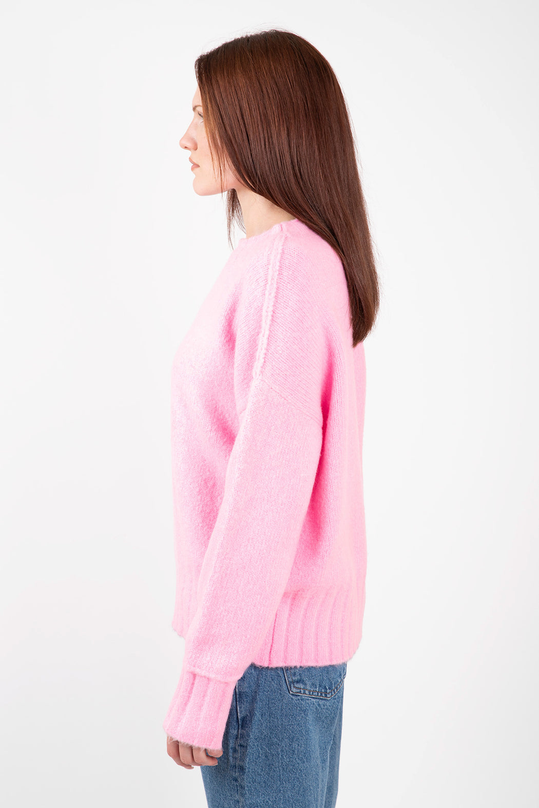 Lyla-Luxe-Tanya-Ribbed-Cuff-Sweater-Pink