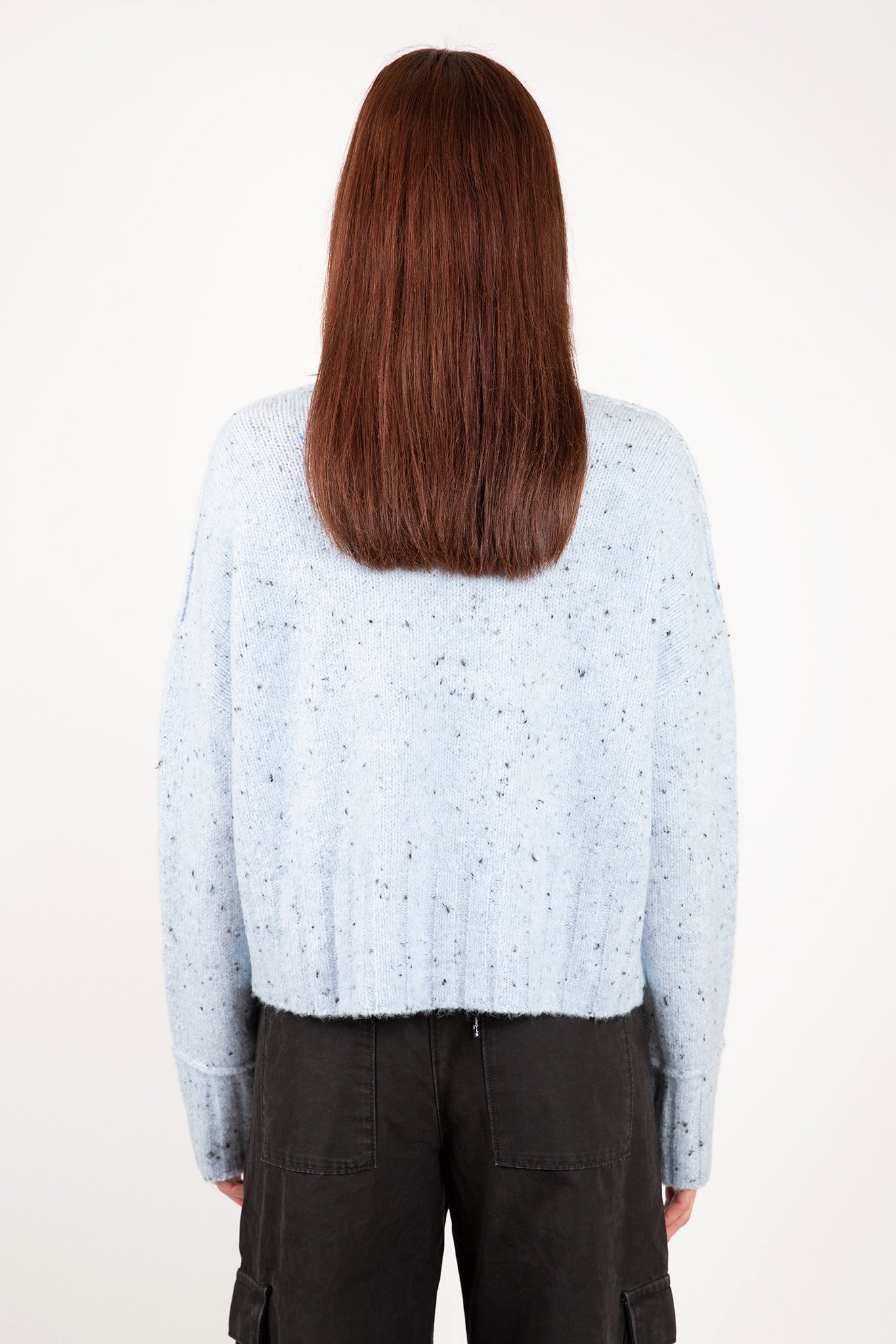    Lyla-Luxe-Tova-Mockneck-Sweater-Light-Blue-Fleck
