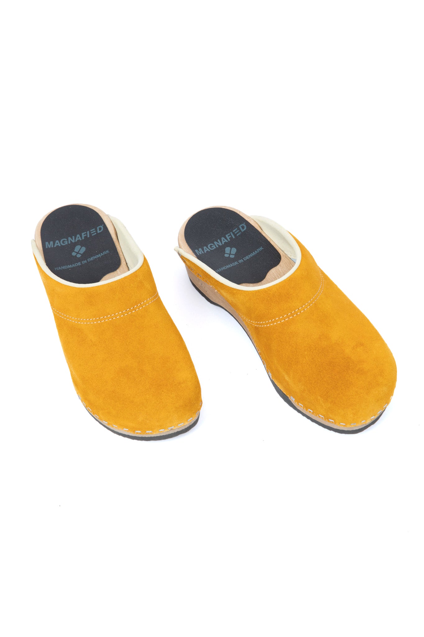 MAGNAFIED-Embla-Clogs-Yellow-Premium-Italian-Suede