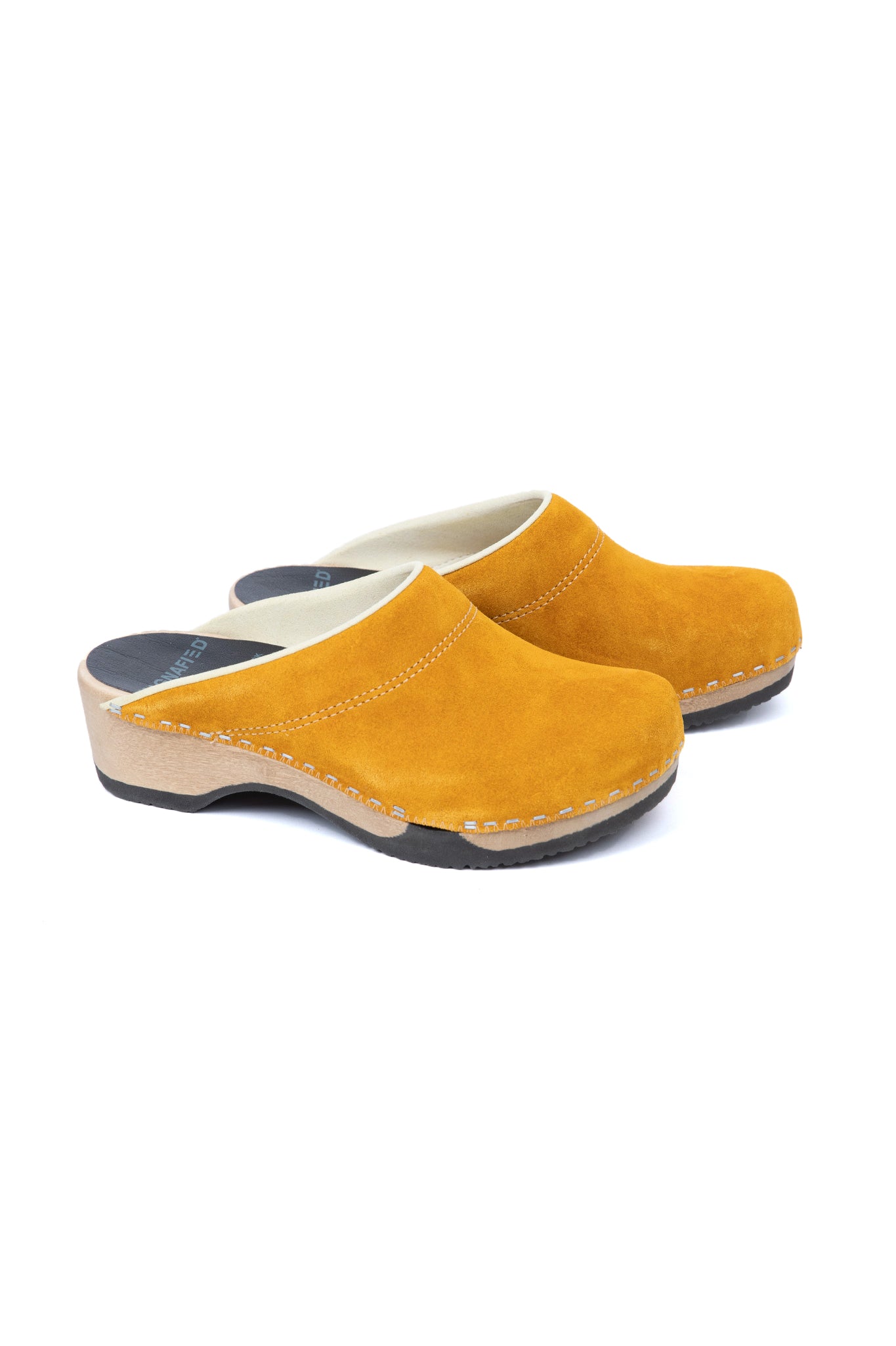 MAGNAFIED-Embla-Clogs-Yellow-Premium-Italian-Suede