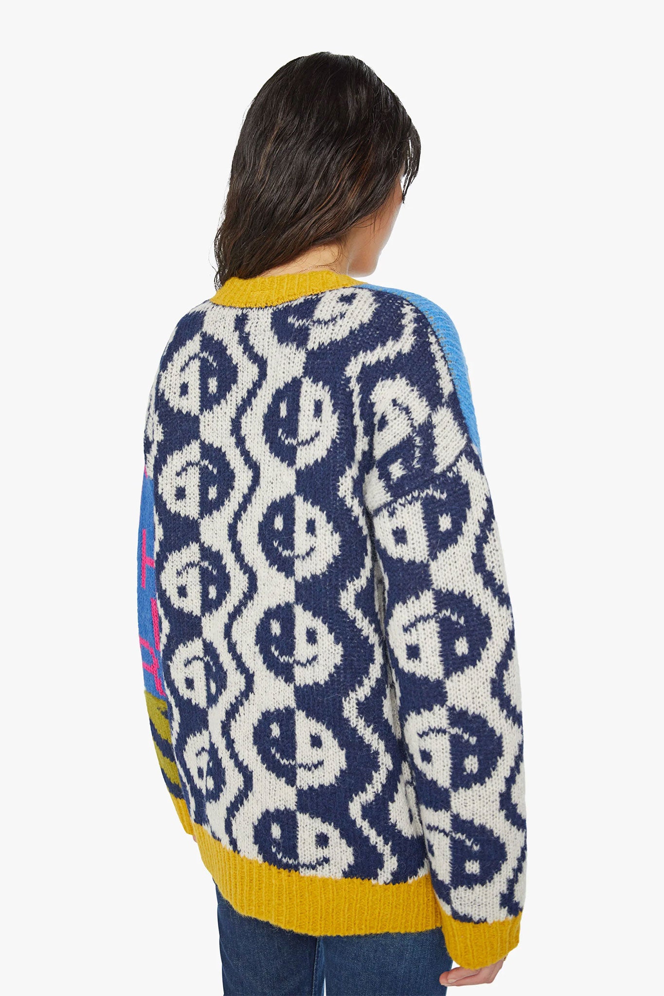 MOTHER-The-Long-Drop-Cardigan-Happy-And-Sad