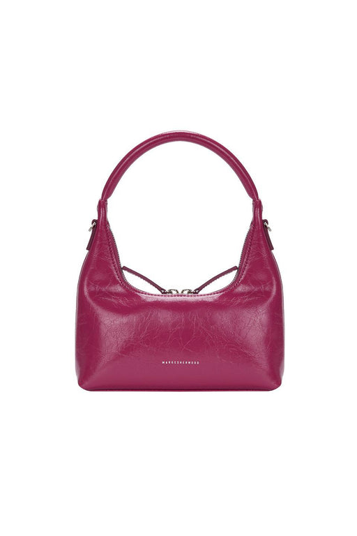 Marge-Sherwood-Hobo-Mini-Strap-Bag-Berry-Pink-Crinkle
