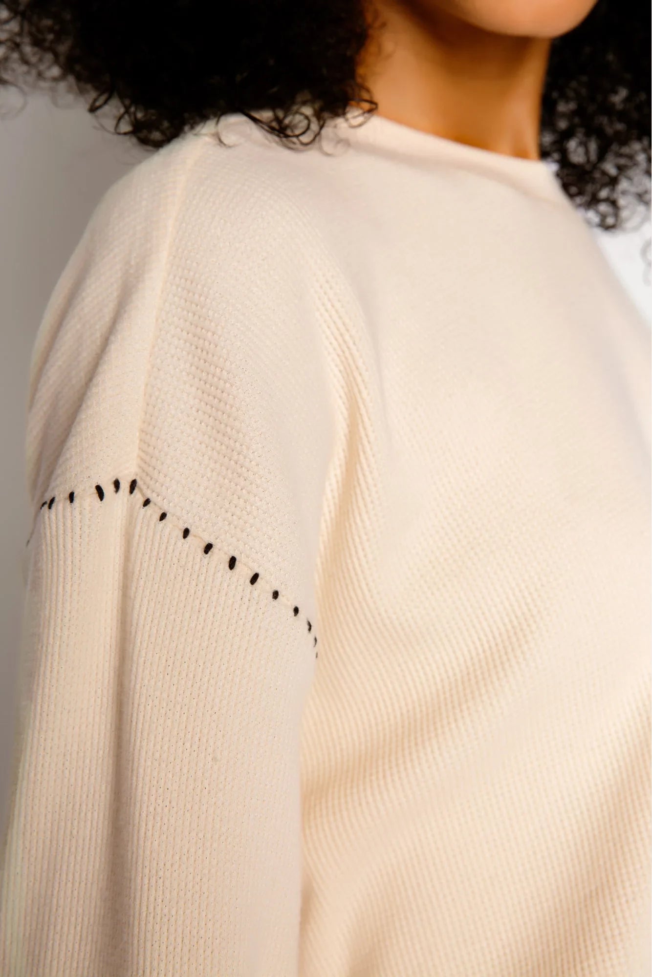 Cross Stitch Casuals Long Sleeve Top Sleepwear P.J. Salvage   