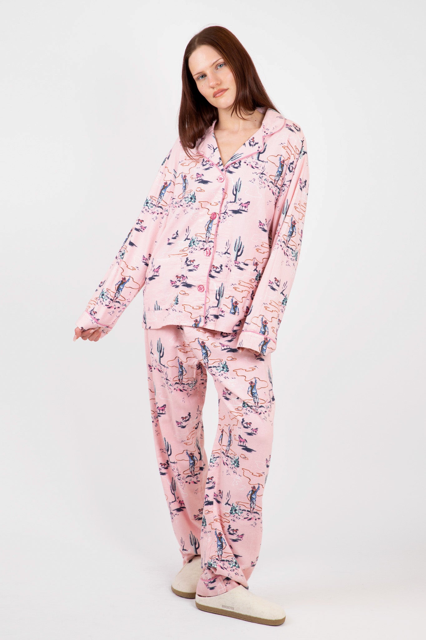 PJ-Salvage-Flannels-PJ-Set-Pink