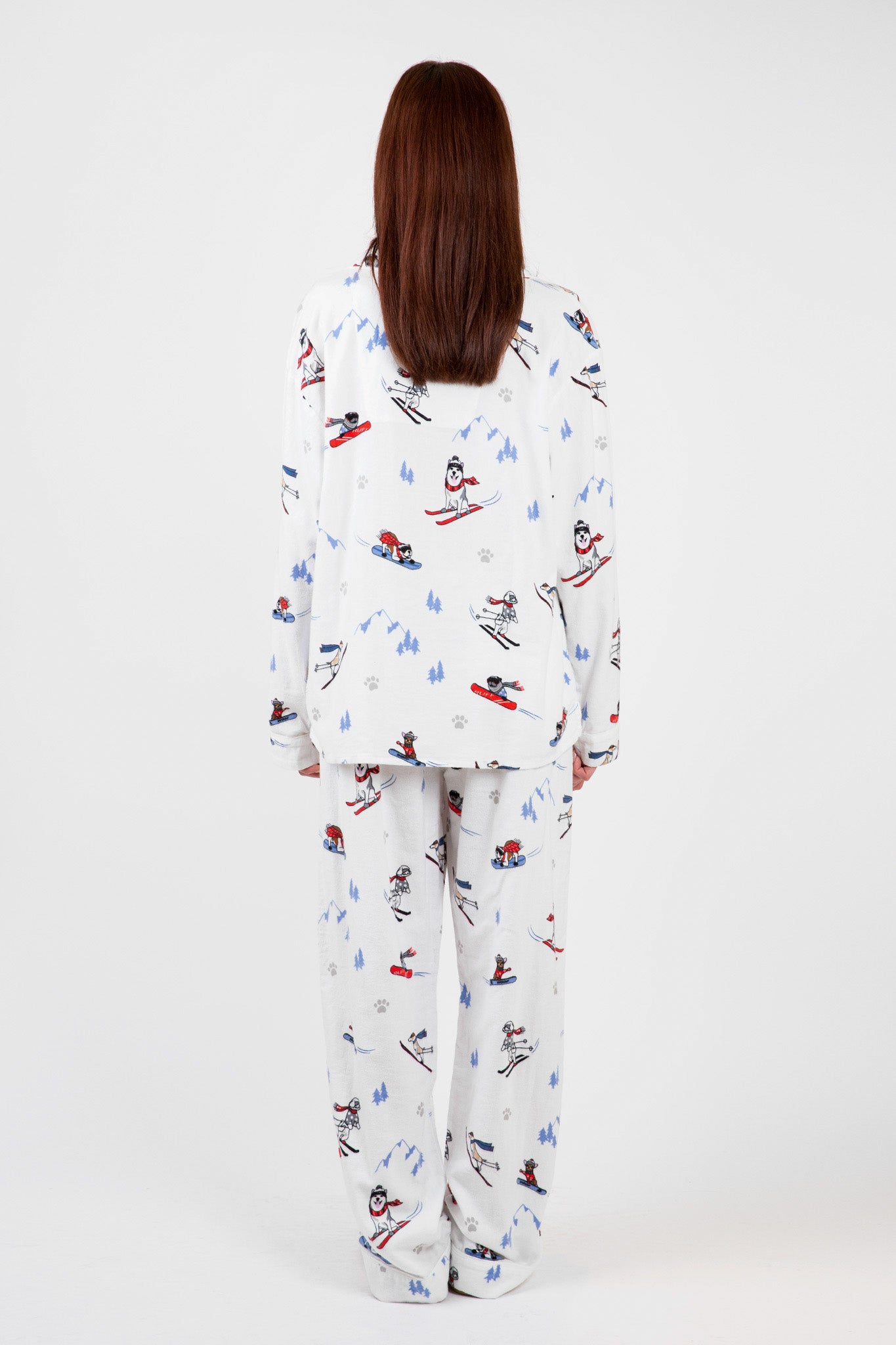    PJ-Salvage-Flannels-PJ-Set-Snow-White