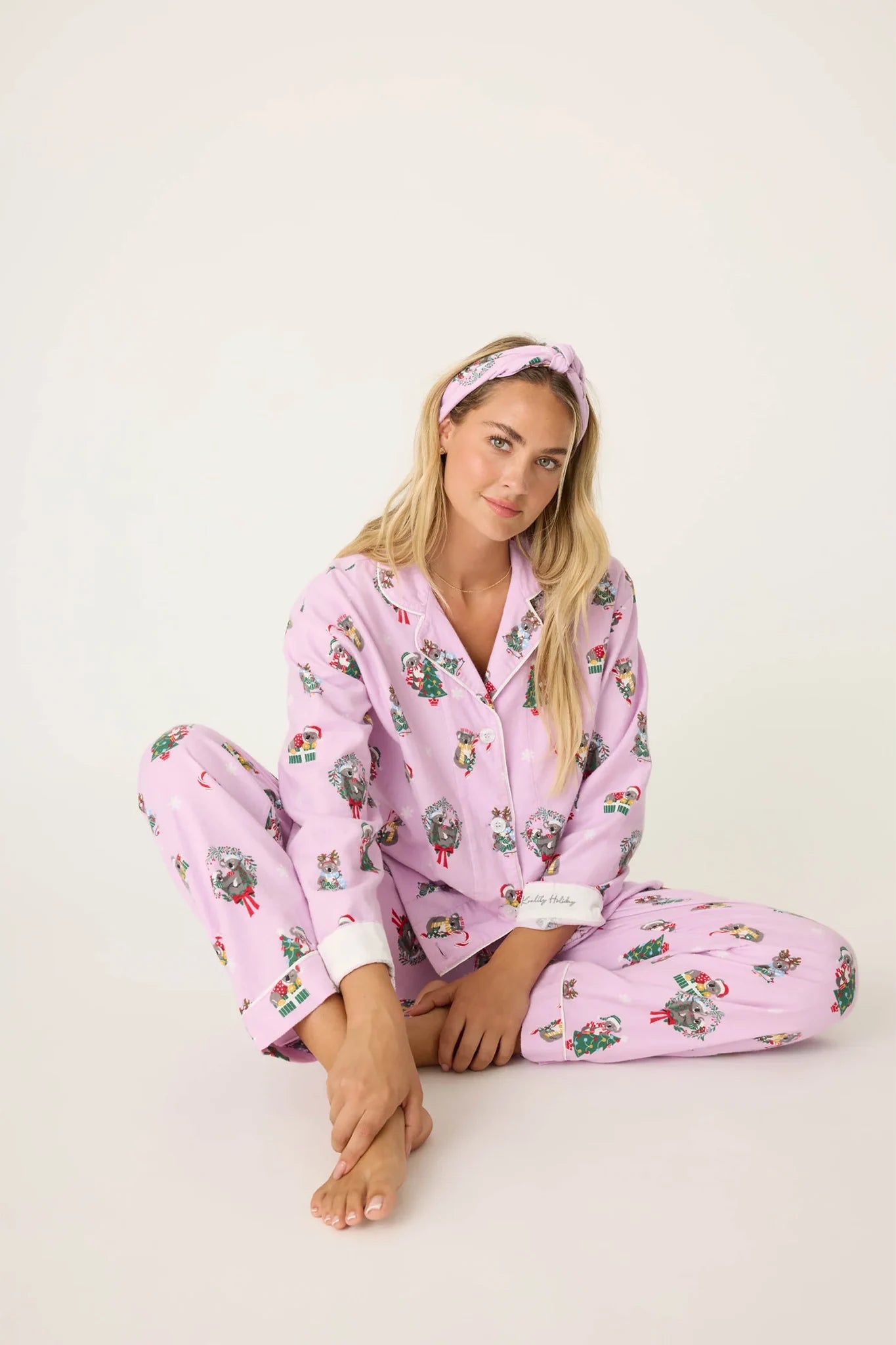 Koality Holiday Flannel PJ Set Sleepwear P.J. Salvage   