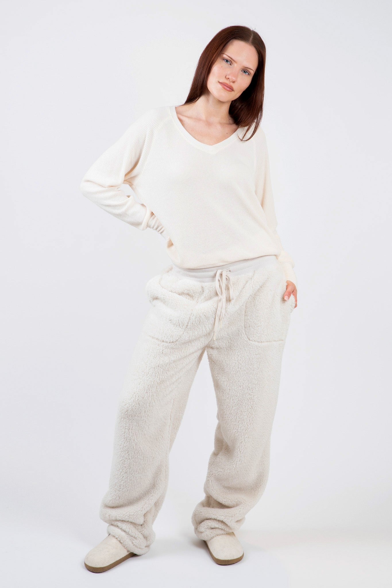 PJ-Salvage-Lets-Get-Cozy-Pant-Stone