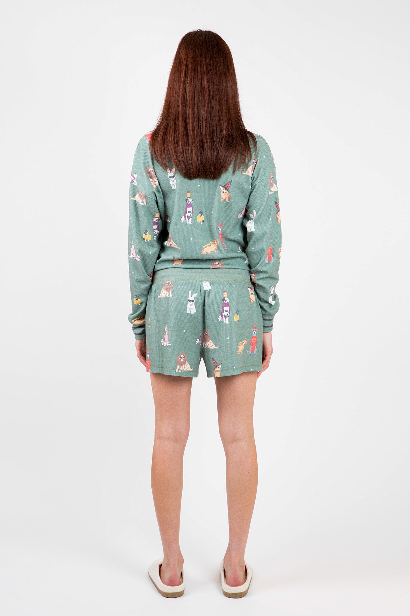    PJ-Salvage-My-Dog-is-My-Boo-Short-Olive