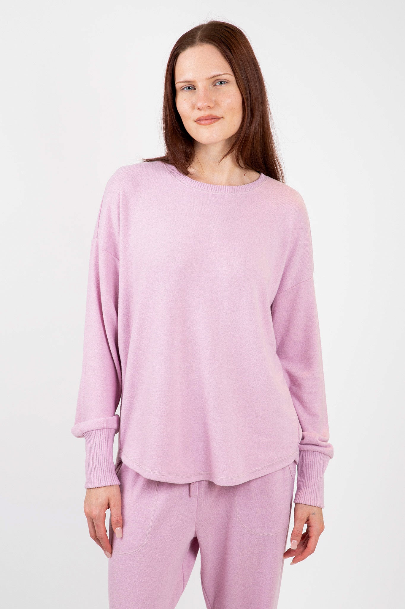 PJ-Salvage-Peachy-Color-Long-Sleeve-Top-Lilac-Mist