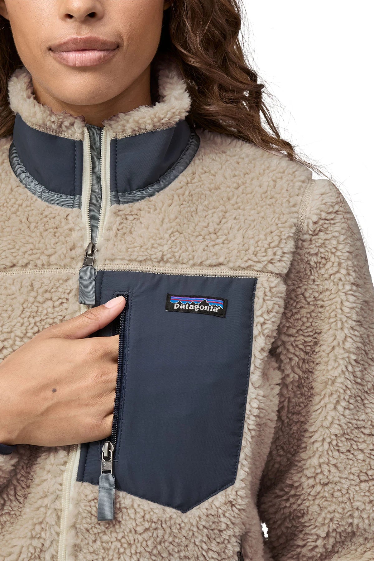 Patagonia classic retro x natural top