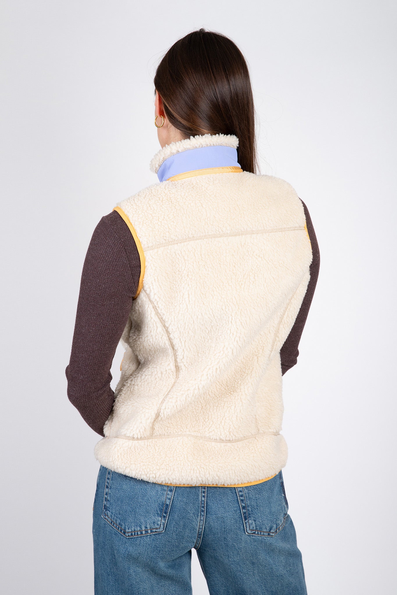 Patagonia-Classic-Retro-X-Fleece-Vest-Dark-Natural-w-Pale-Periwinkle
