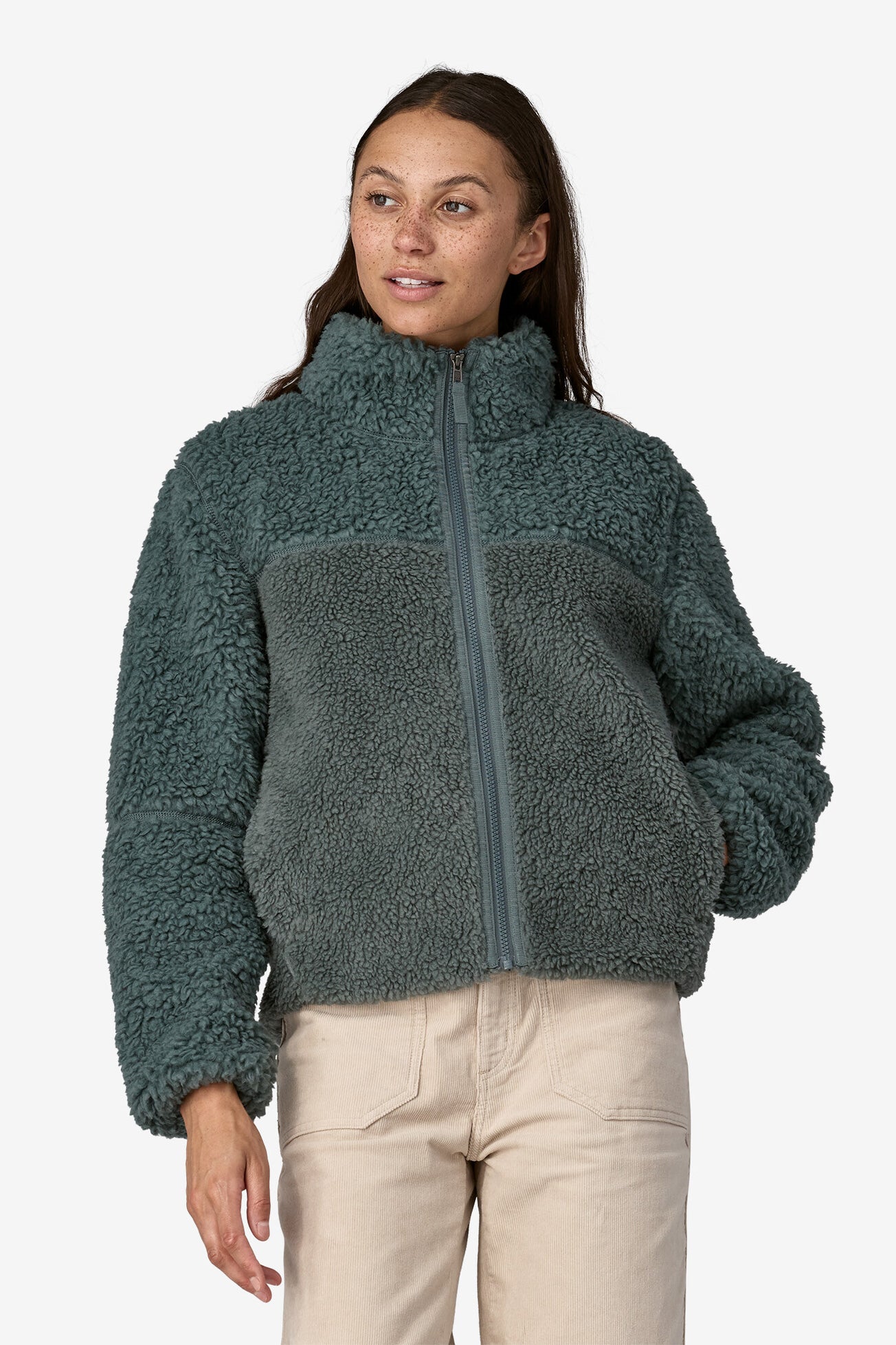 Patagonia-Lunar-Dusk-Fleece-Jacket-Nouveau-Green
