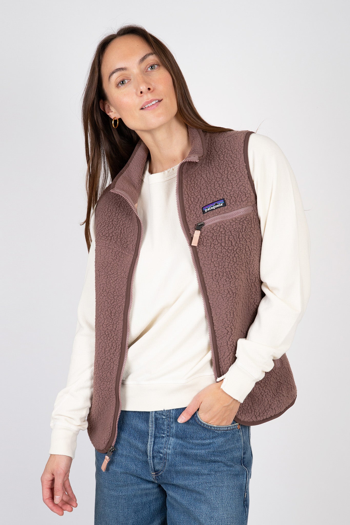 Retro Pile Fleece Vest Jackets &amp; Coats Patagonia   