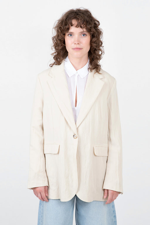 Samsoe-Samsoe-Haven-Blazer-Brown-Rice
