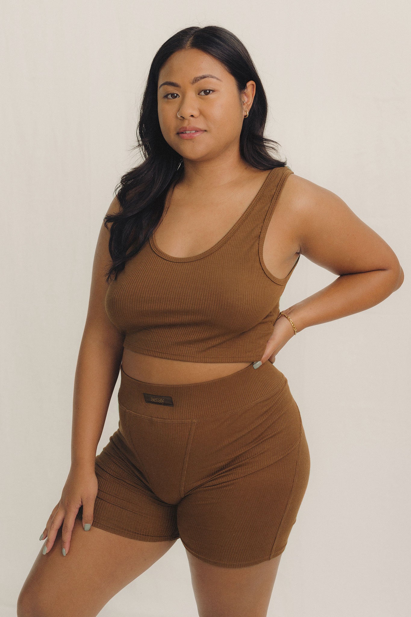 Seray-PJ-Short-Mocha
