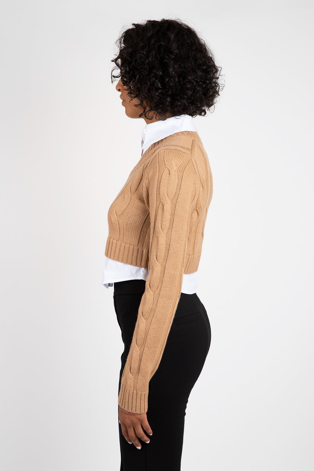 Staud-Duke-Sweater-Camel-White