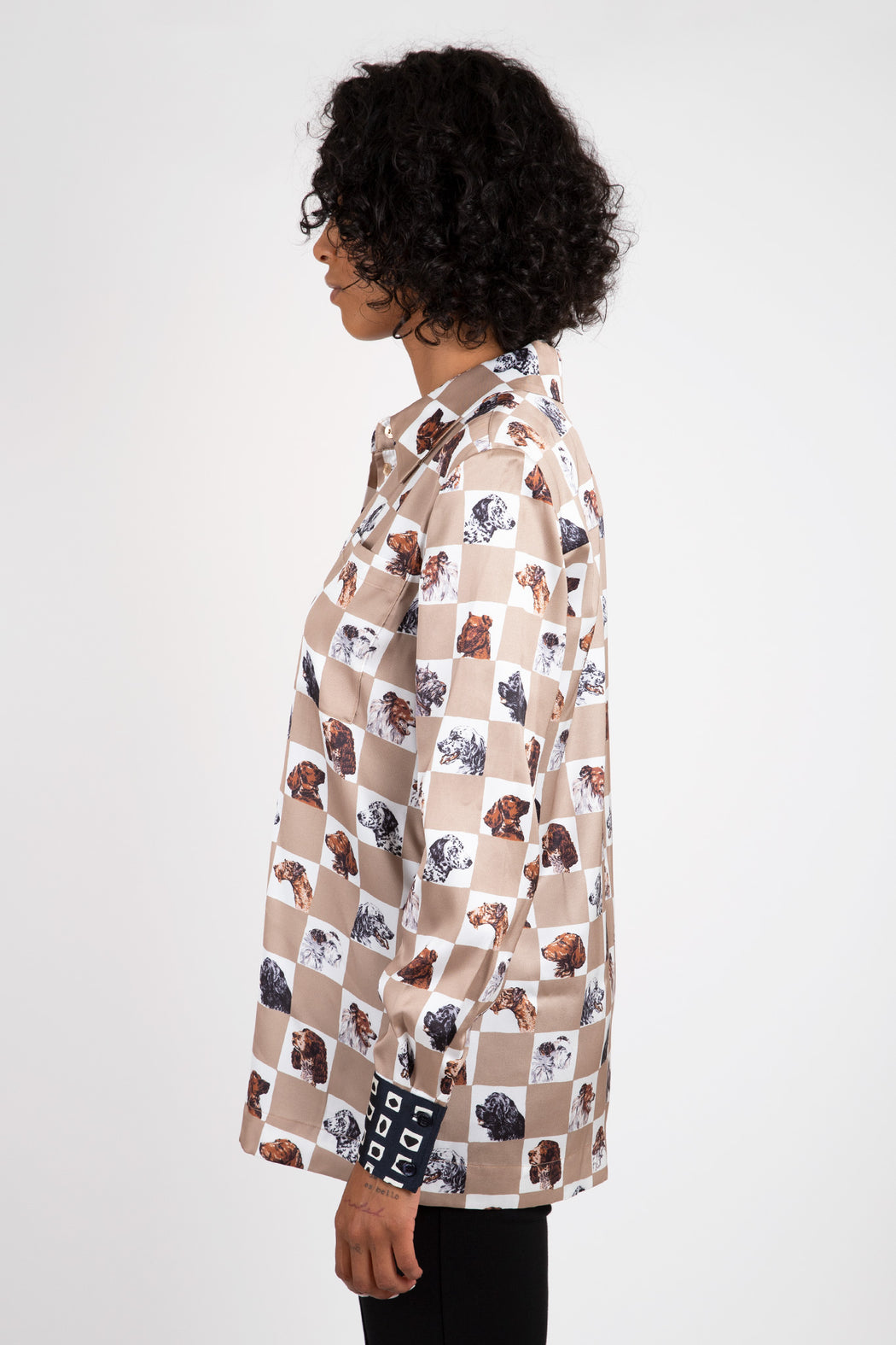 Staud-Martha-Tunic-Camel-Dog-Check
