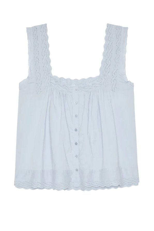 The Eyelet Tank Sleepwear The Great