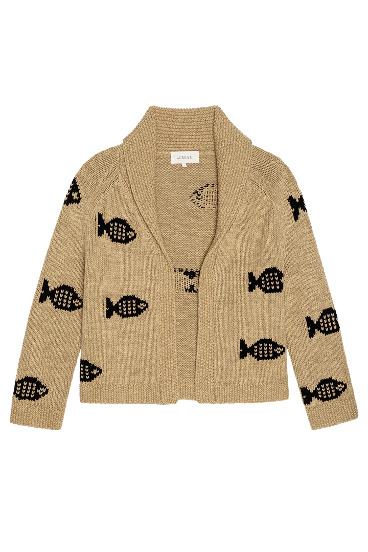 The Swimming Fish Lodge Cardigan Sweaters &amp; Knits The Great