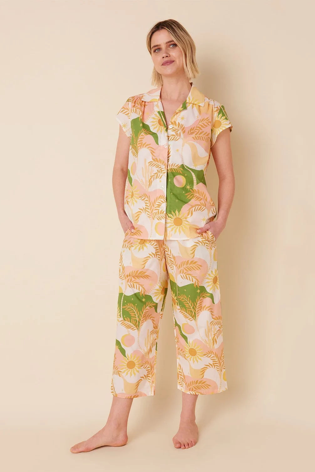 Luxe Pima Capri Set Sleepwear The Cat&#39;s Pajamas   