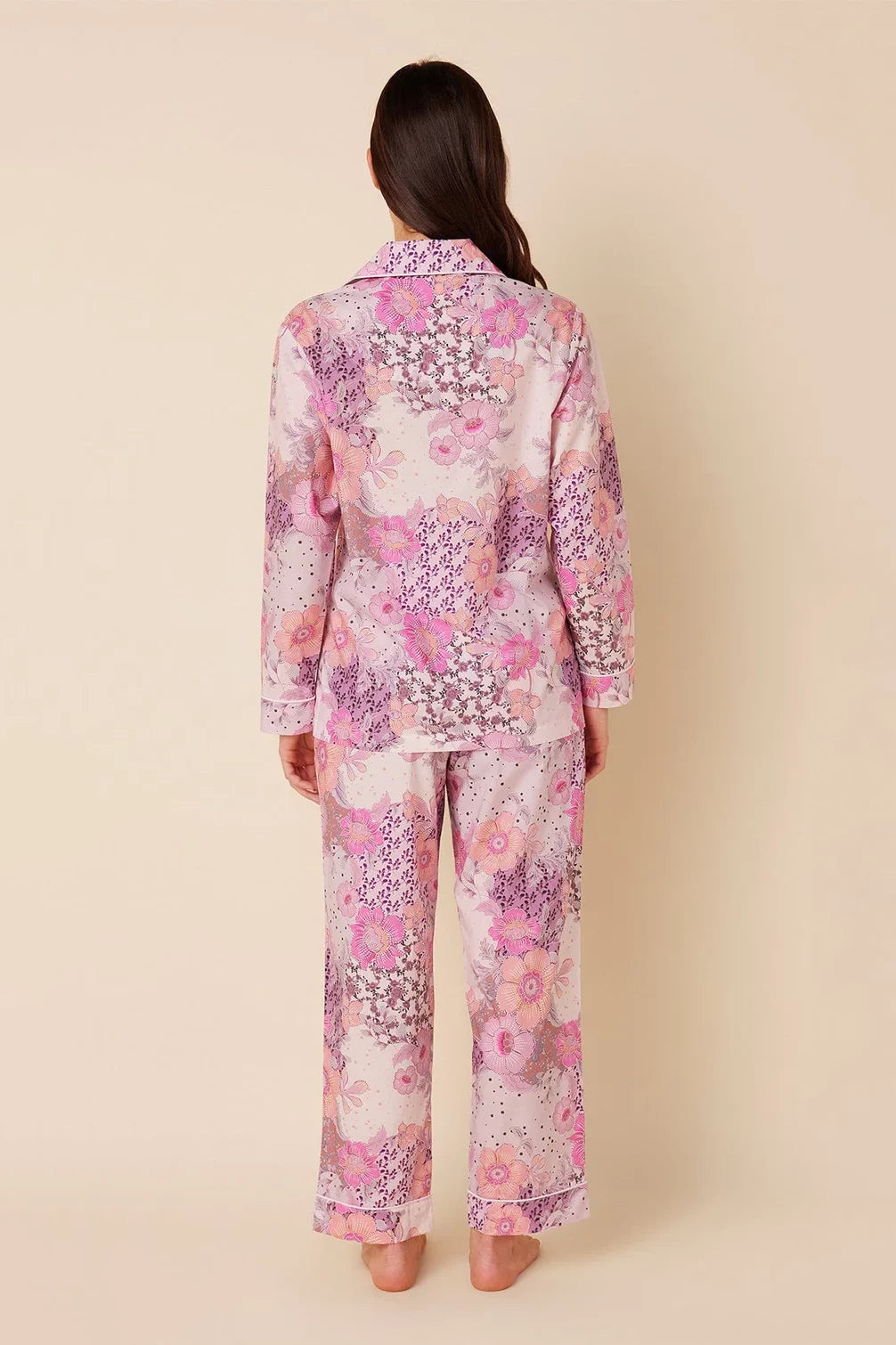 Luxe Pima Long-Sleeved Pajama Sleepwear The Cat&#39;s Pajamas   