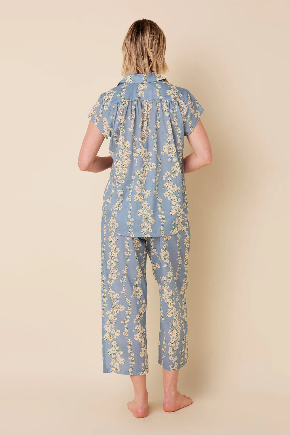 Voile Capri Set Sleepwear The Cat&#39;s Pajamas   